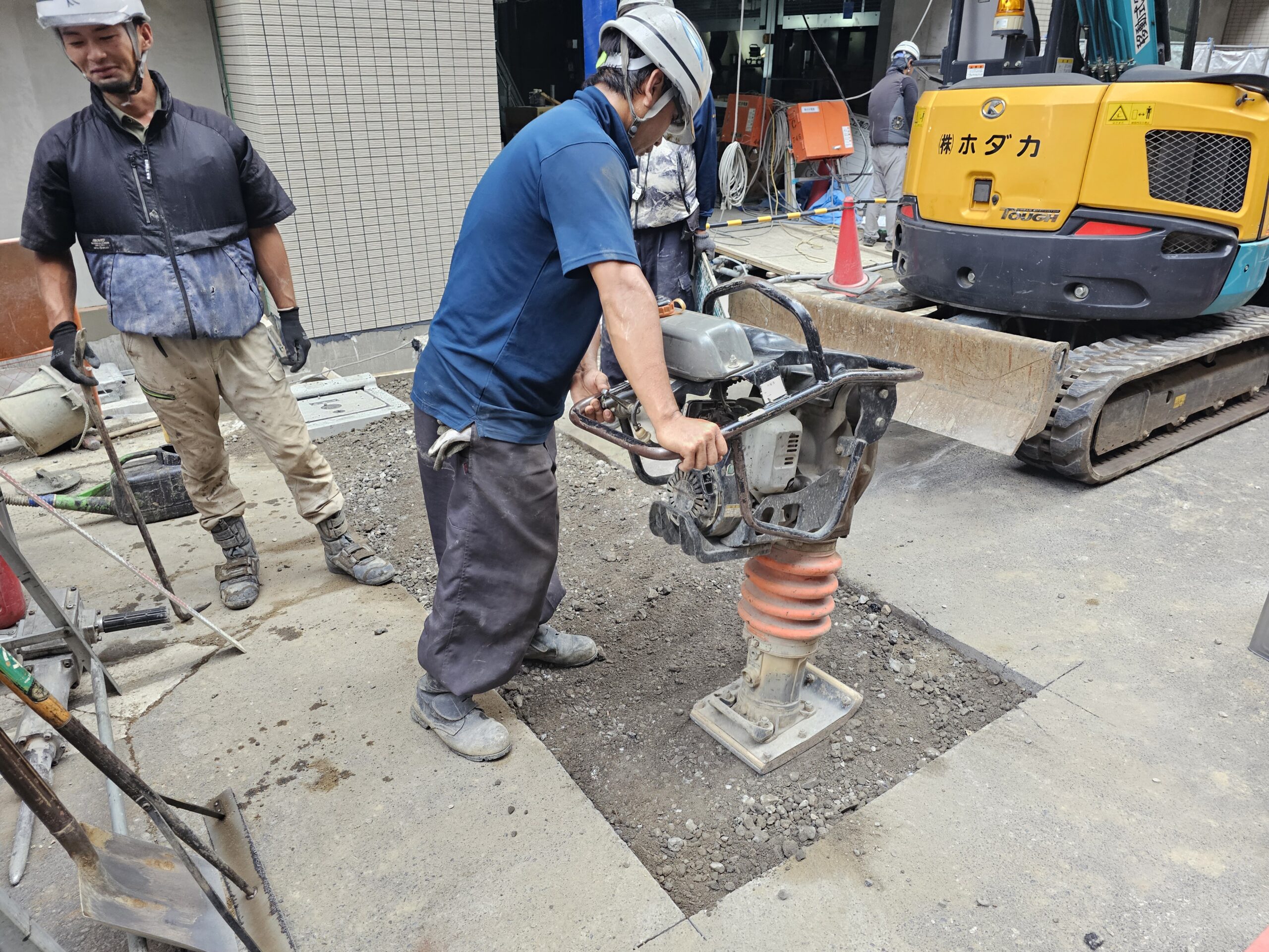 道路舗装工事